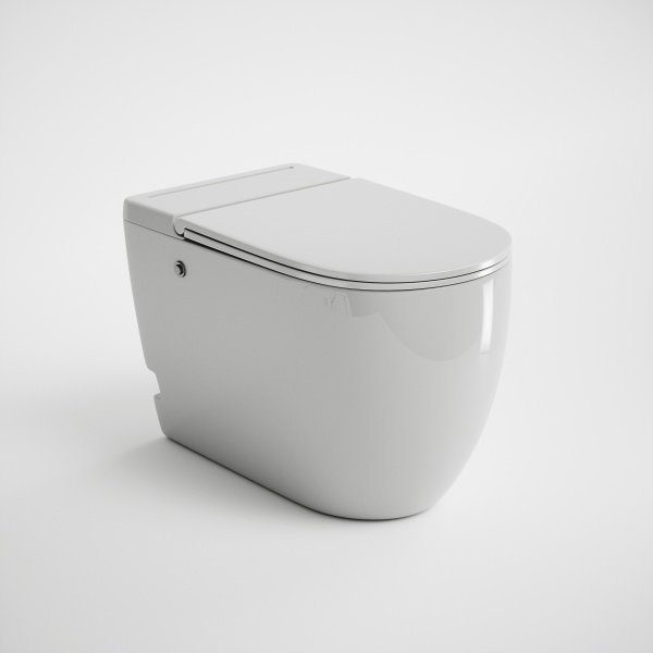 Унитаз приставной безободковый Grossman impuls GR-PR5502 с сиденьем микролифт